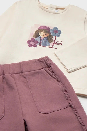 Conjunto de chándal de algodón Mayoral para niños