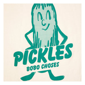 Bobo Choses - Camiseta de algodón orgánico Mr. Pickles | Crema