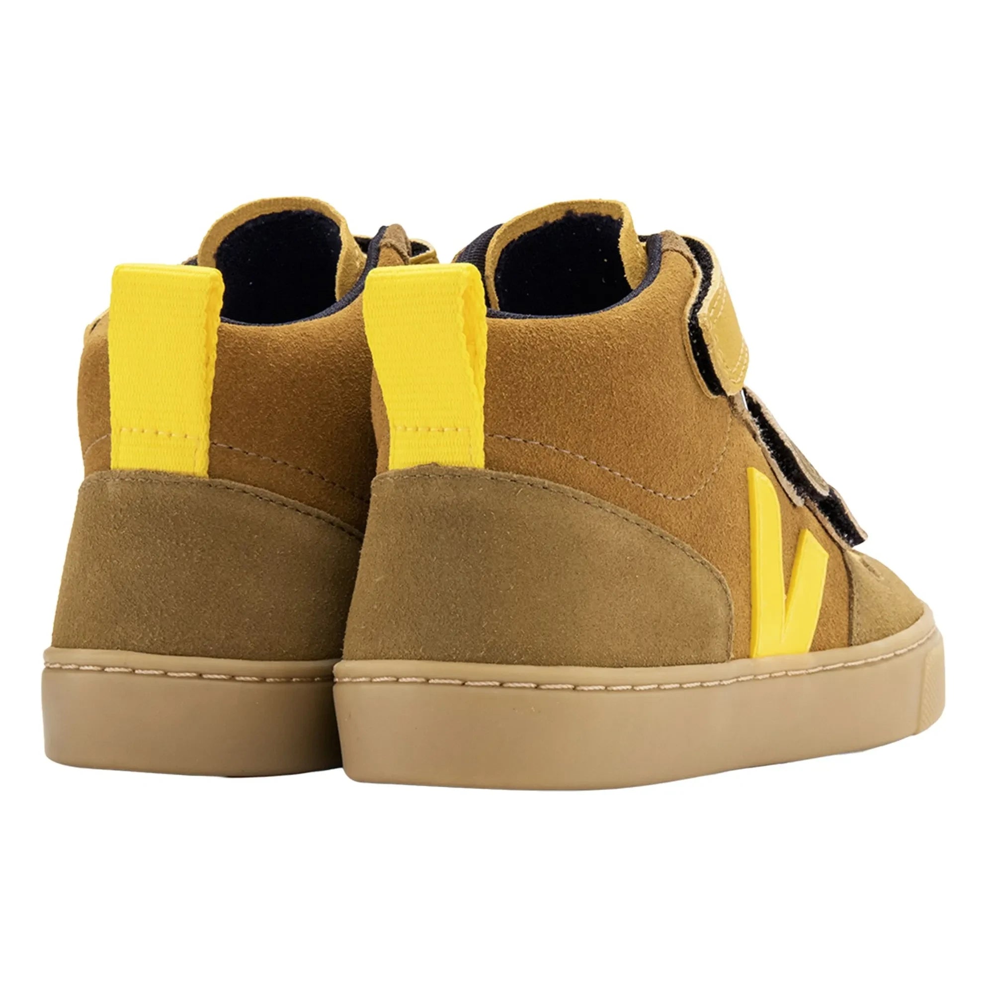 Veja - Zapatillas de deporte de ante V-10 Mid-Scratch | Camel