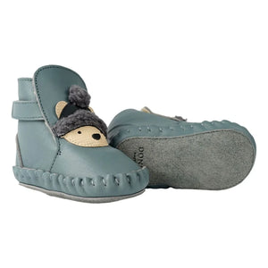 Donsje - Zapatillas de oso polar Junus | Gris azulado