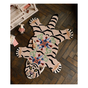 Doing Goods - Alfombra de lana de tigre Mahee Majestic | Melocotón