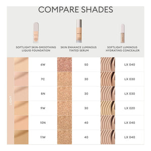 Rose Inc - Base de maquillaje unificadora Softlight | 6W Claro cálido