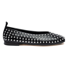 Odare - Bailarinas de piel napa Alba | Negro