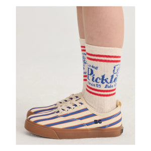 Bobo Choses - Zapatillas de deporte con cordones a rayas | Azul