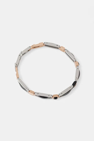Pulsera MASERATI de CERÁMICA y cristal para hombre de acero inoxidable