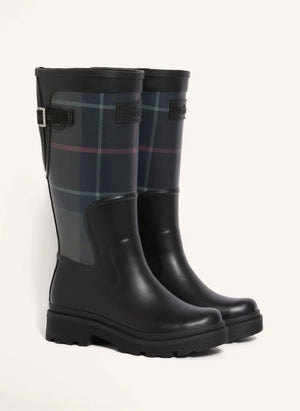 Barbour - Dena Uzun Yağmur Çizmesi | Siyah