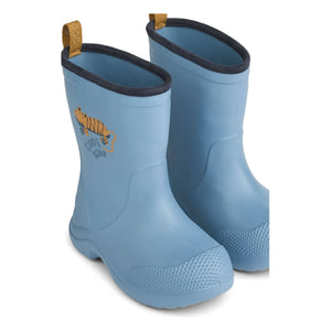Liewood - Botas de agua Aston Tiger | Azul