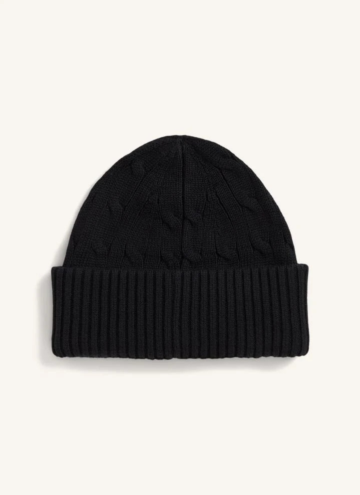 Ralph Lauren - Gorro con logo | Negro