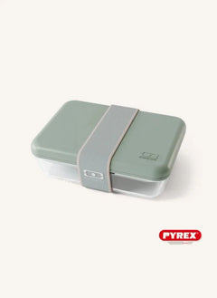 Monbento - Caja de Almuerzo de Vidrio Puro - Monbento x Pyrex | Salvia