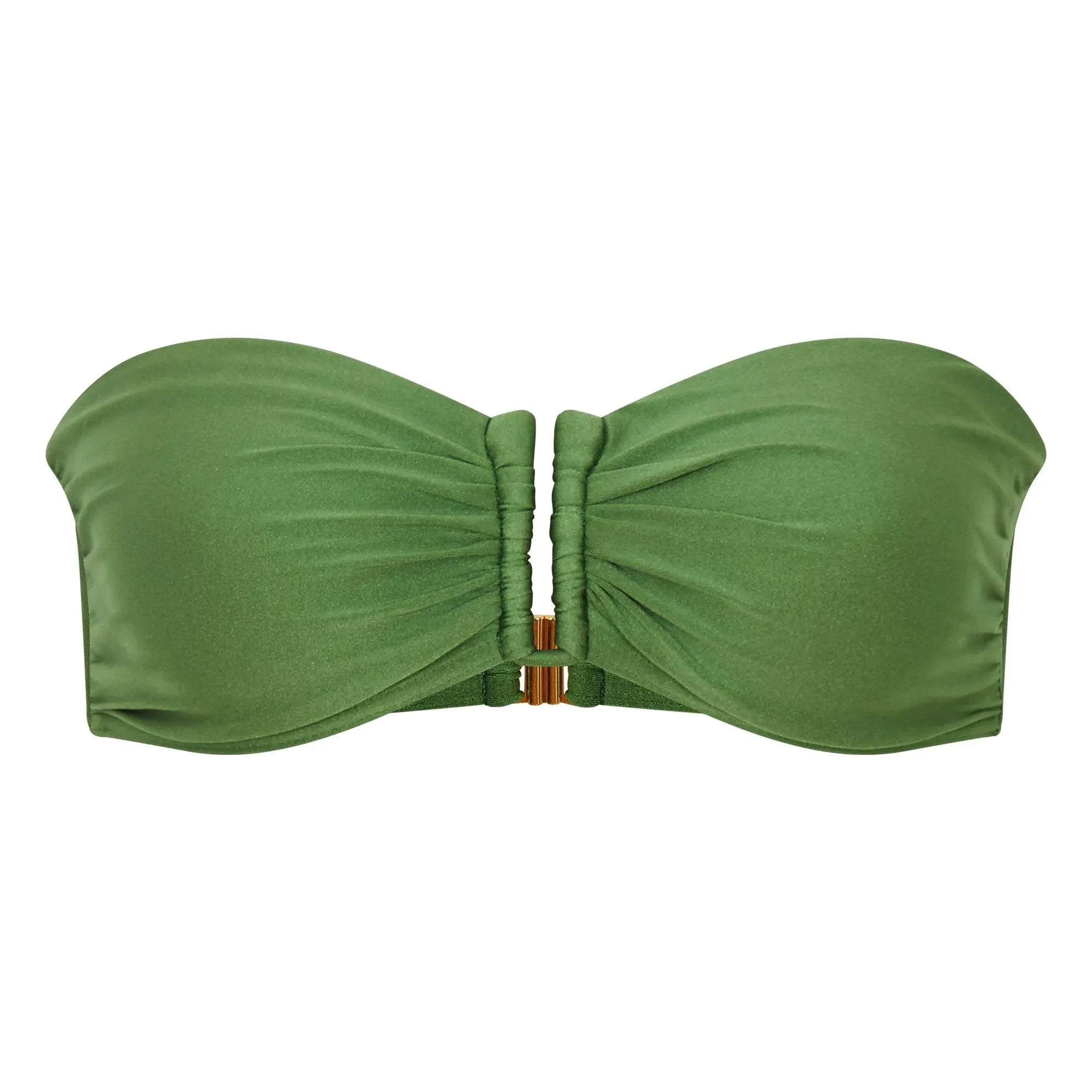 Alma Deia - Top Blake Bandeau | Verde Prado