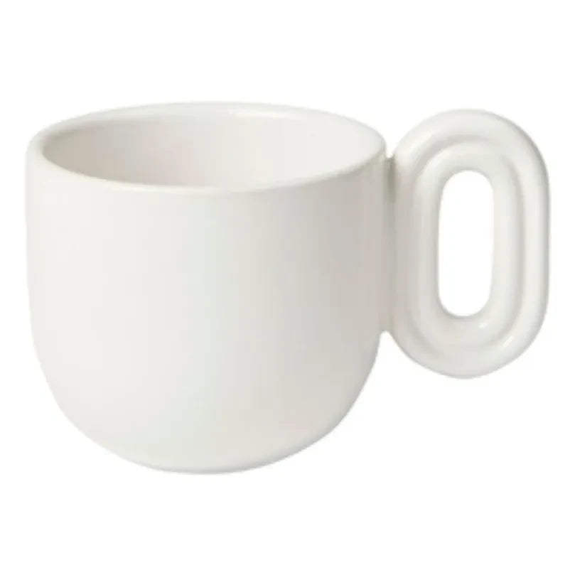 Broste Copenhagen - Taza de espresso de gres Stevns | Blanco