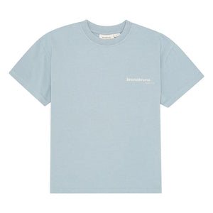 brunobruno nation - Nanna Skateboard Camiseta de algodón orgánico | Azul Claro