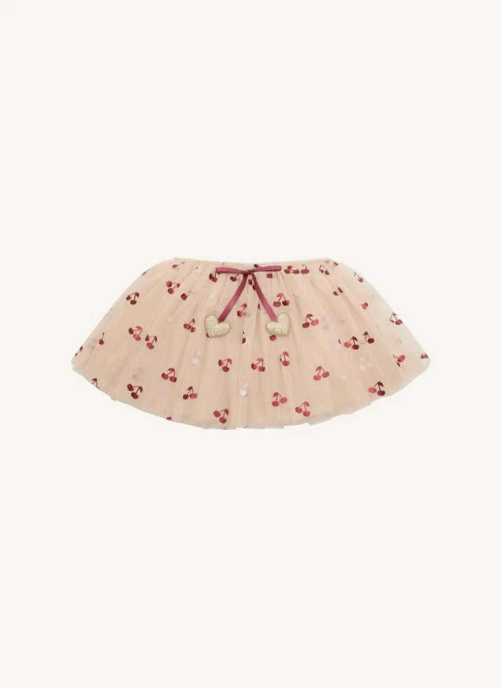 Mimi & Lula - Tutu Cerises Terciopelo | Beige