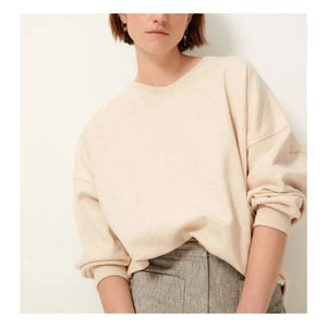 Sessùn - Sudadera Chebbi oversize | Crudo