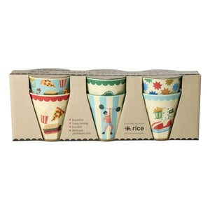 Rice - Vasos Fun Fair - Set de 6