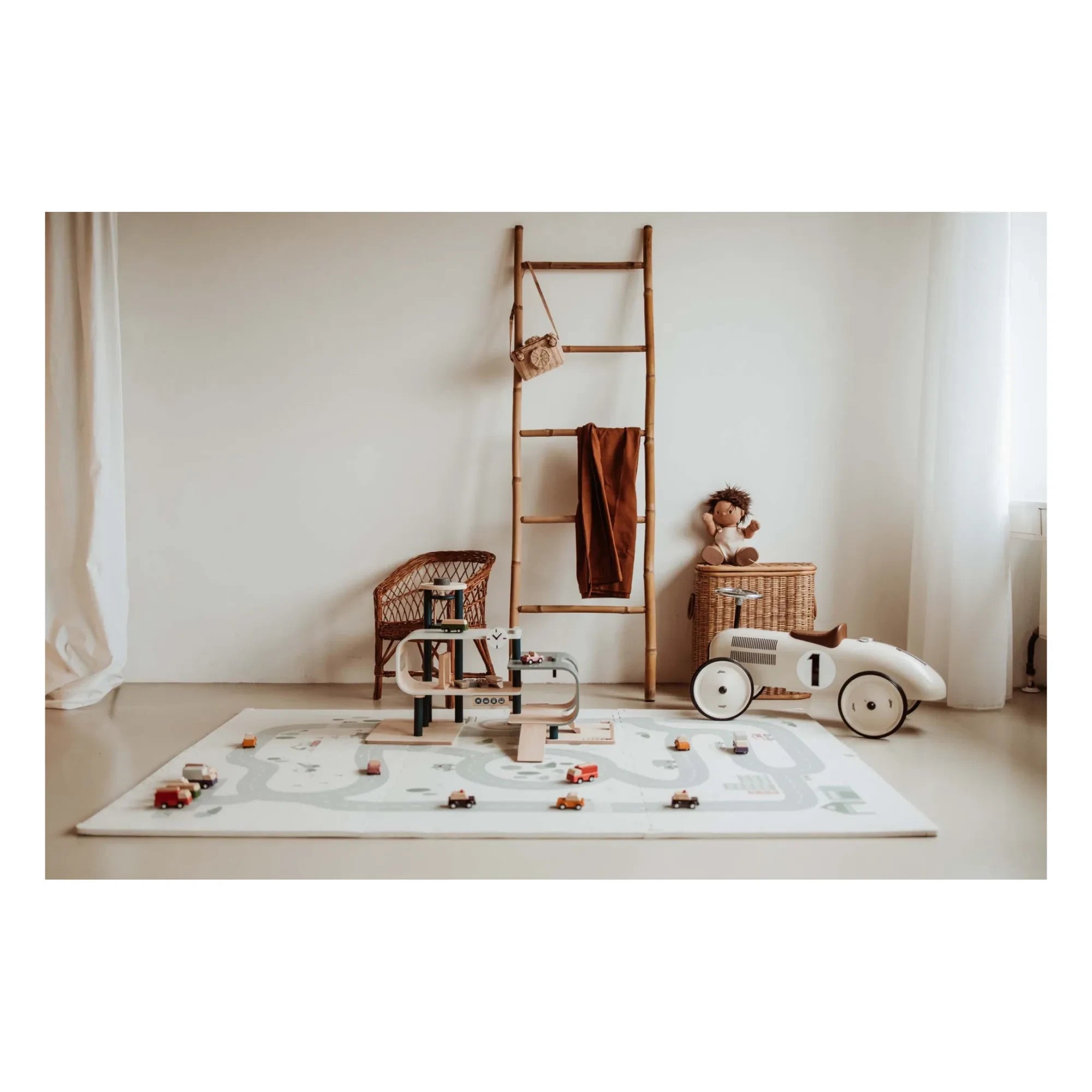 Play and Go - Alfombrilla de juego modular Tiloo - Route