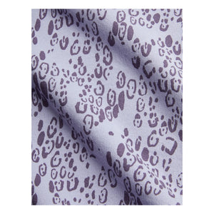 Mini Rodini - Sudadera de leopardo de algodón orgánico | Lila