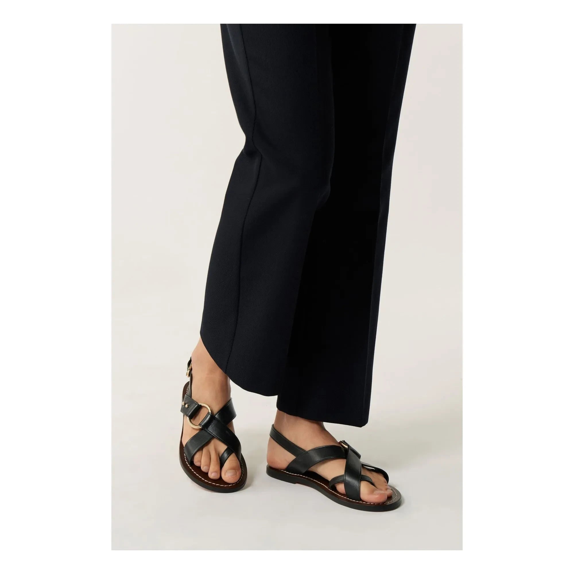 Soeur - Sandalia de Piel Florence | Negro