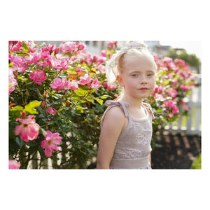 Soor Ploom - Camiseta sin mangas de algodón orgánico June Fleurs | Lila