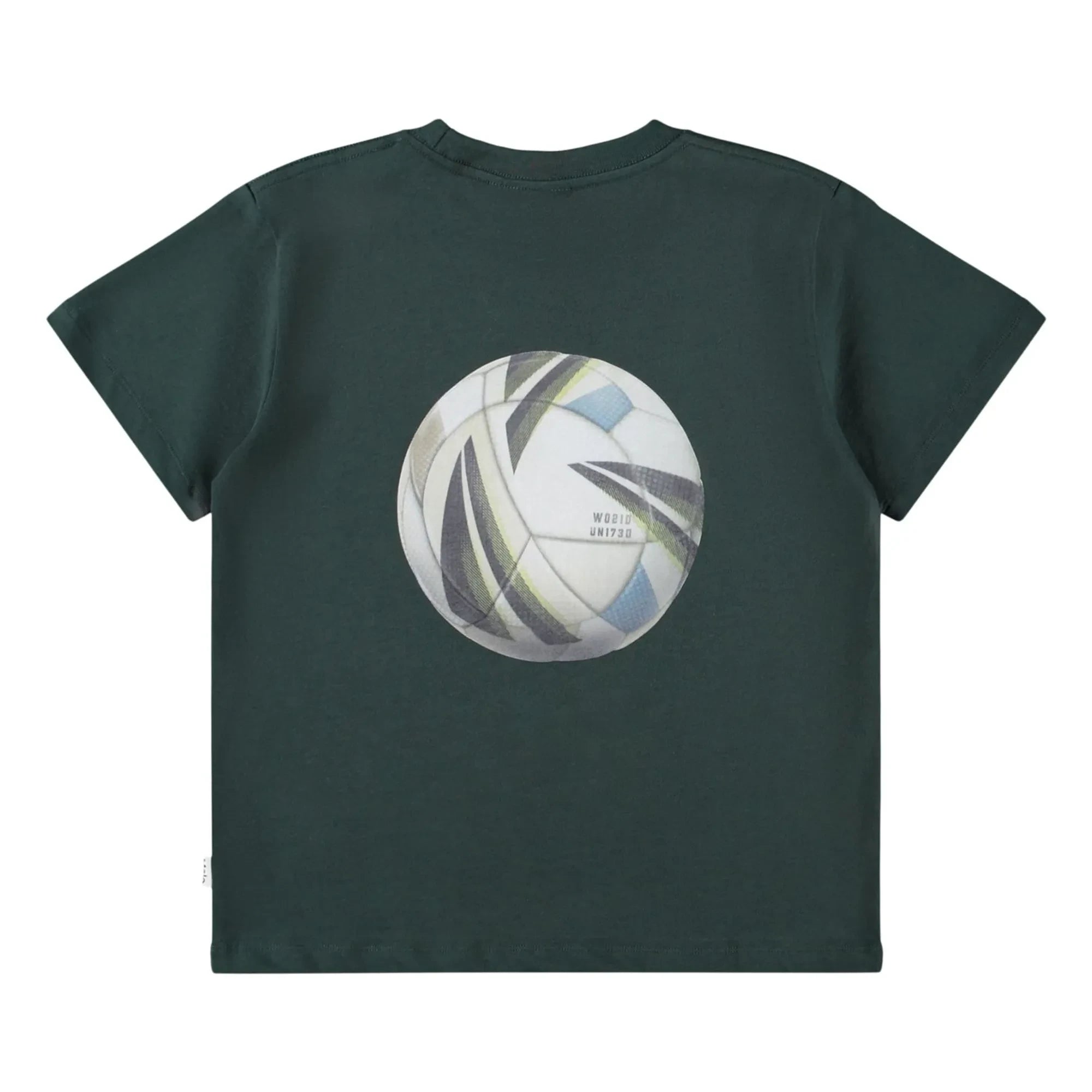 Molo - Camiseta de fútbol Riley de algodón orgánico | Negro