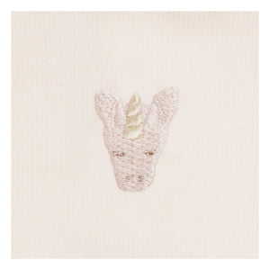 Donsje - Body Nowie Unicorne de algodón orgánico | Rosa empolvado