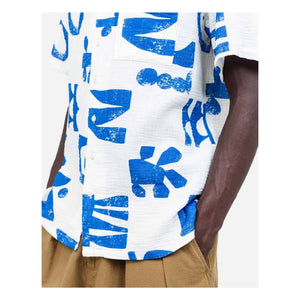 Olow - Camisa Aloha Shapes | Blanco