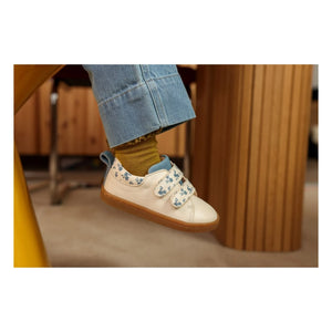 Zapatilla de deporte con estampado floral Lazare - Mahaut | Crudo