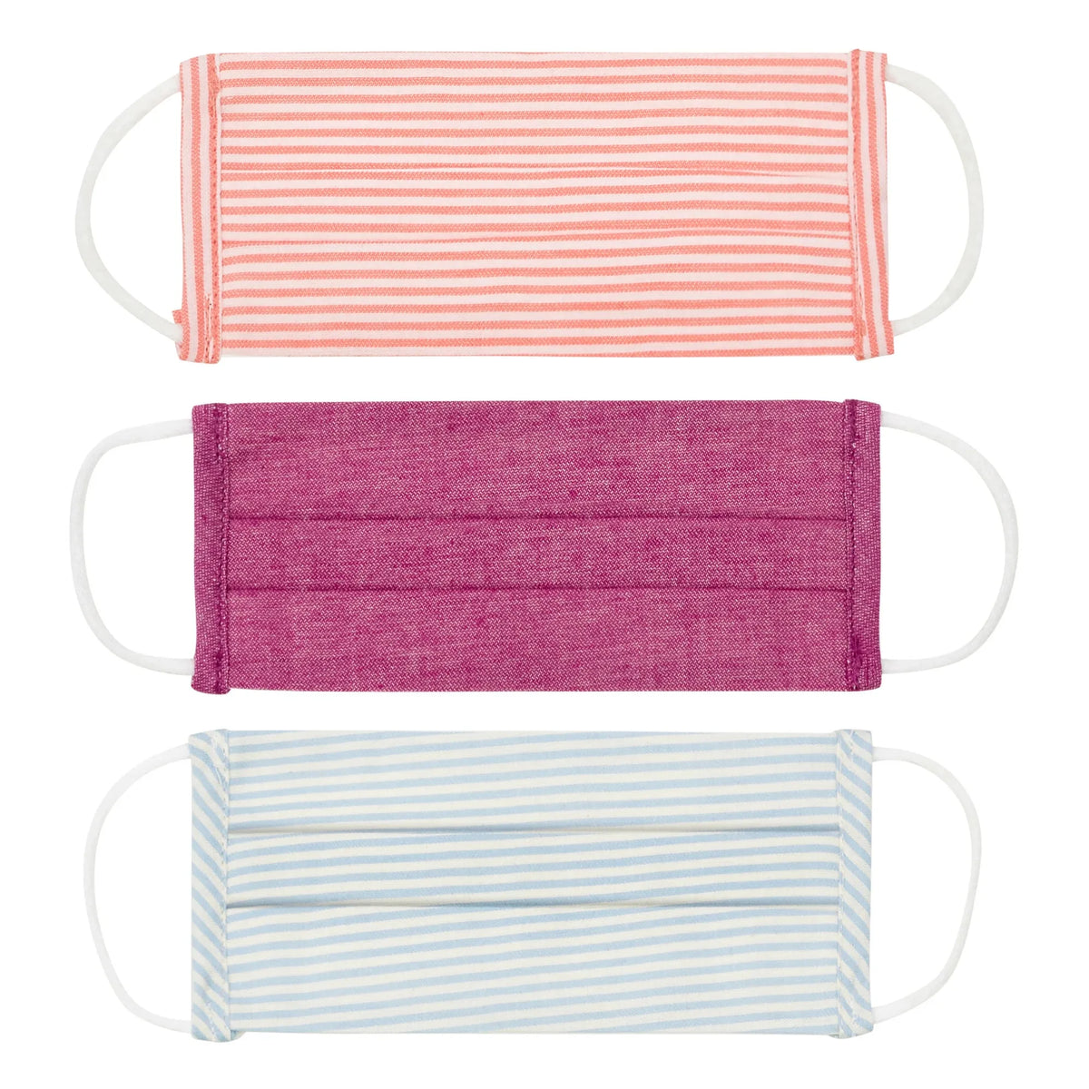 Smallable Maskable - 3 x Mascarillas faciales - Talla infantil | Rosa
