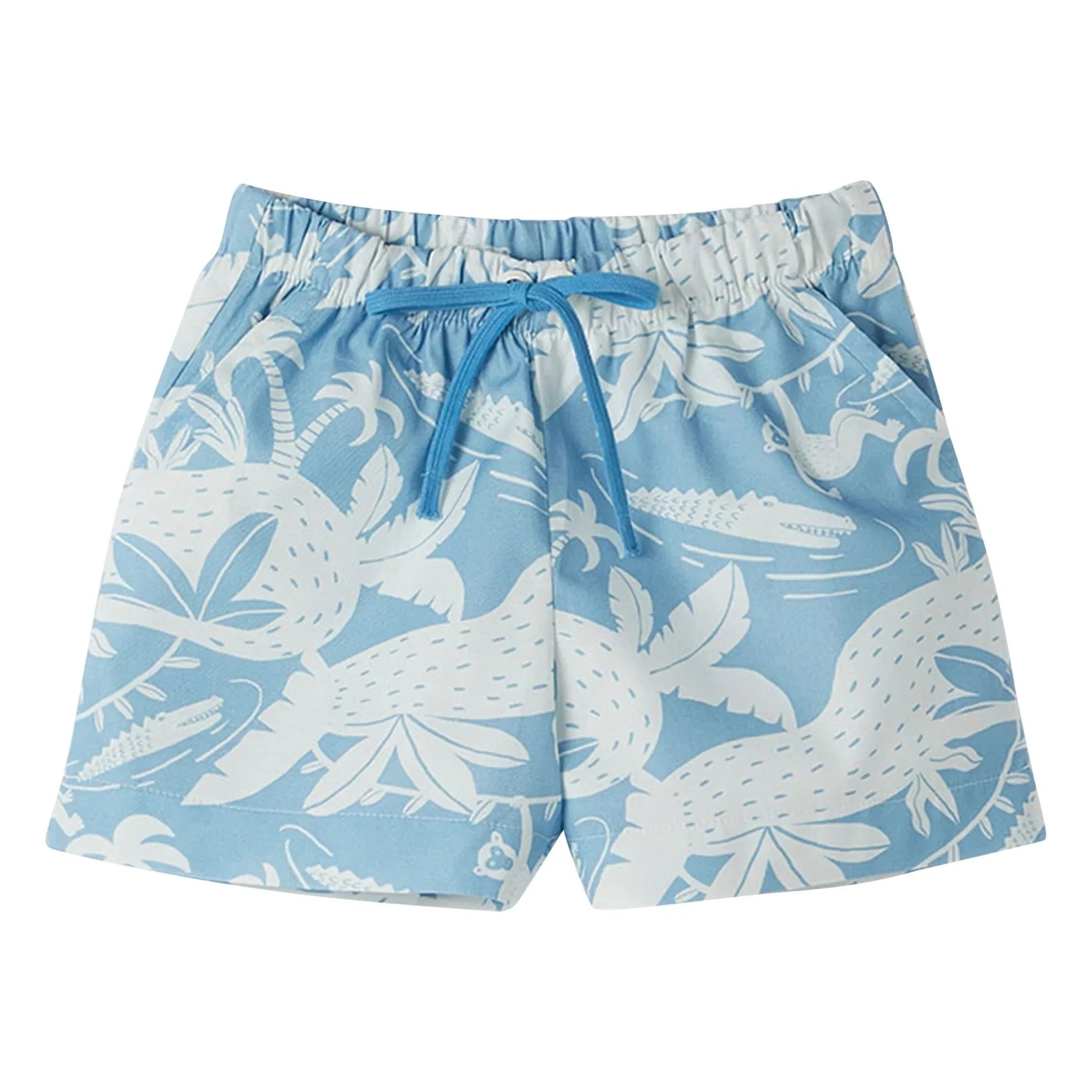 Fábula - Shorts con cordones Jungle | Azul claro