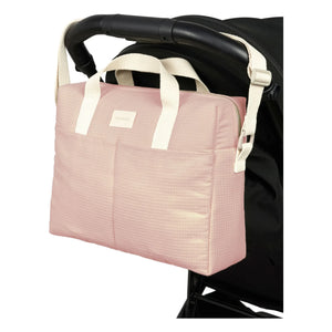 Nobodinoz - Bolso de maternidad impermeable Gala Opera | Rosa Claro