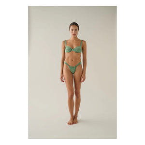 Belamer - Aless Top de bikini | Verde jade