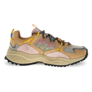 Flower Mountain - Yamabushi Süet ve Naylon Sneakers | Bej