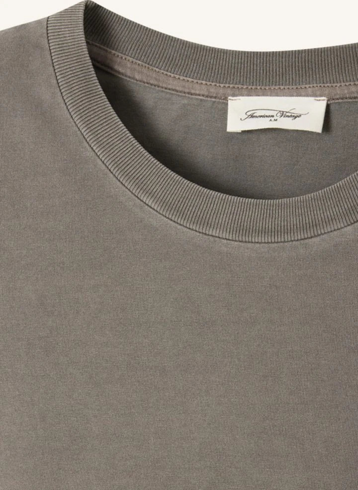 American Vintage - Camiseta Fizvalley | Azul grisáceo