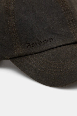 Gorra Barbour de Algodón con Visera