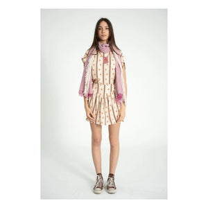 Sisters Department - Falda floral | Crudo
