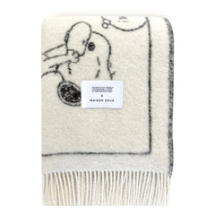 Maison Deux - Bufanda Peanuts | Negro