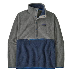 Patagonia - Polar Retro Pile de 1/2 broche Fibras Recicladas | Azul