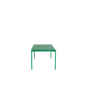 Petite friture - Mesa rectangular Fromme para exterior - 8 personas | Verde menta