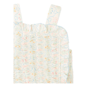 Gingersnaps - Top Martina Smocked | Crudo