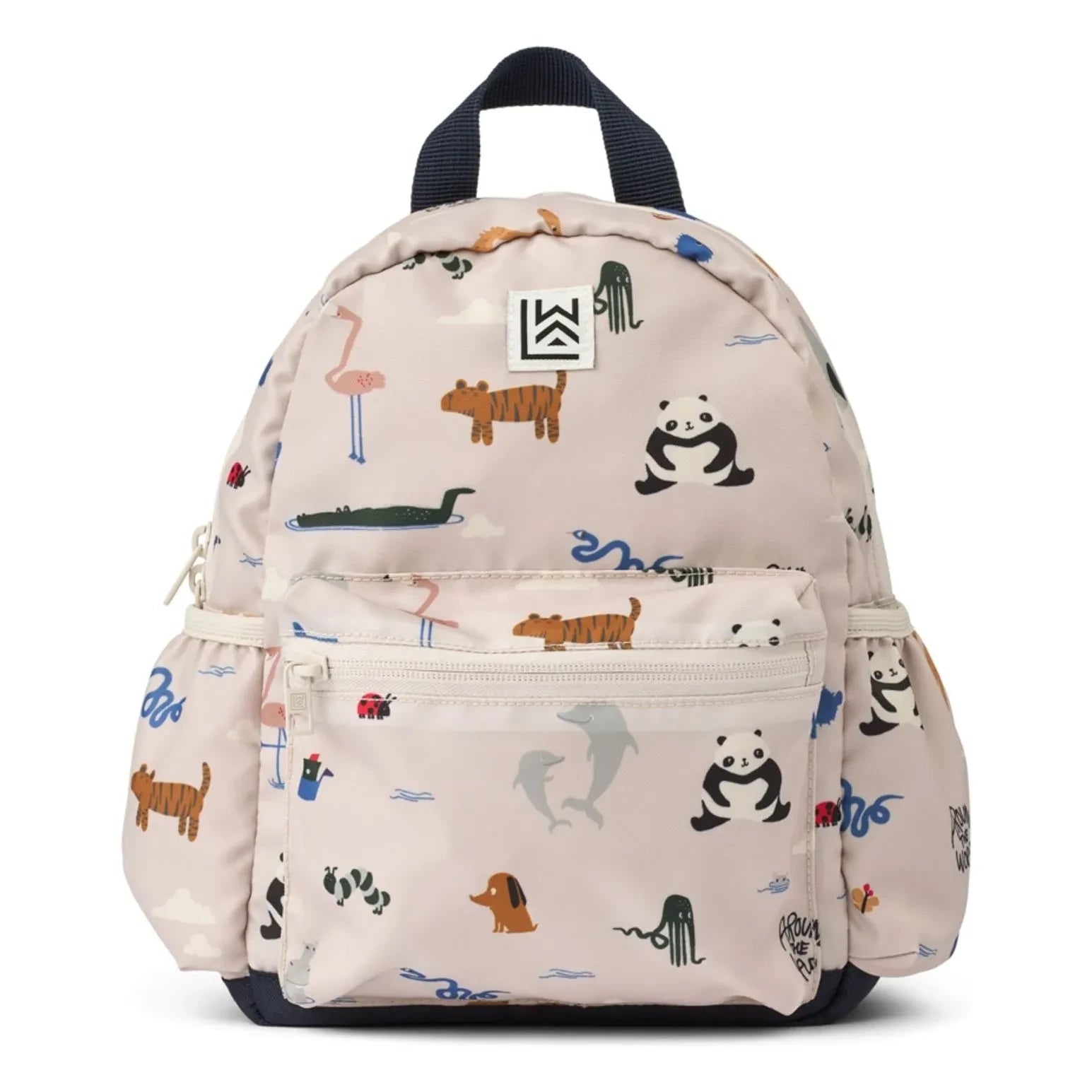 Liewood - Mochila animal Andreas de fibra reciclada | Crudo