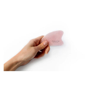 Odacité - Gua Sha de Cuarzo Rosa
