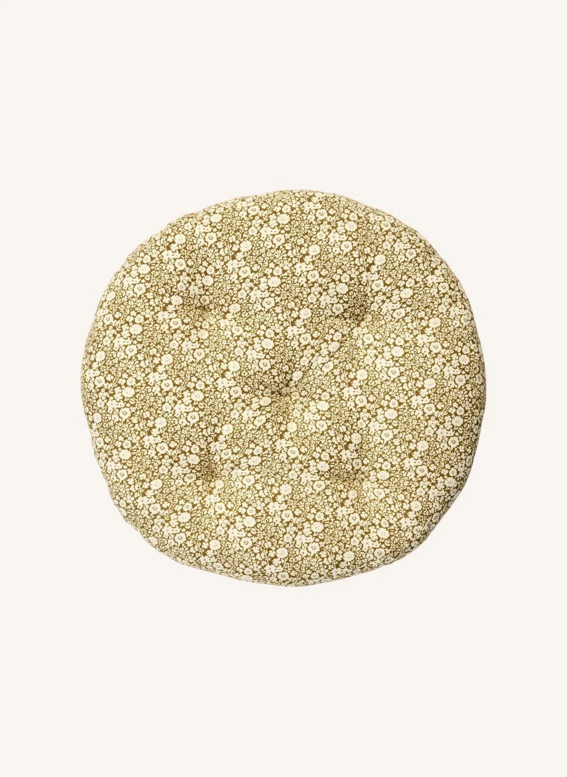 Madam Stoltz - Cojín de silla estampado | Caramelo