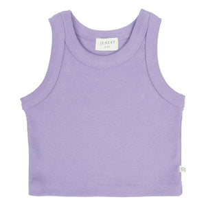 Jenest - Camiseta de tirantes Bonnie de algodón orgánico | Lavanda