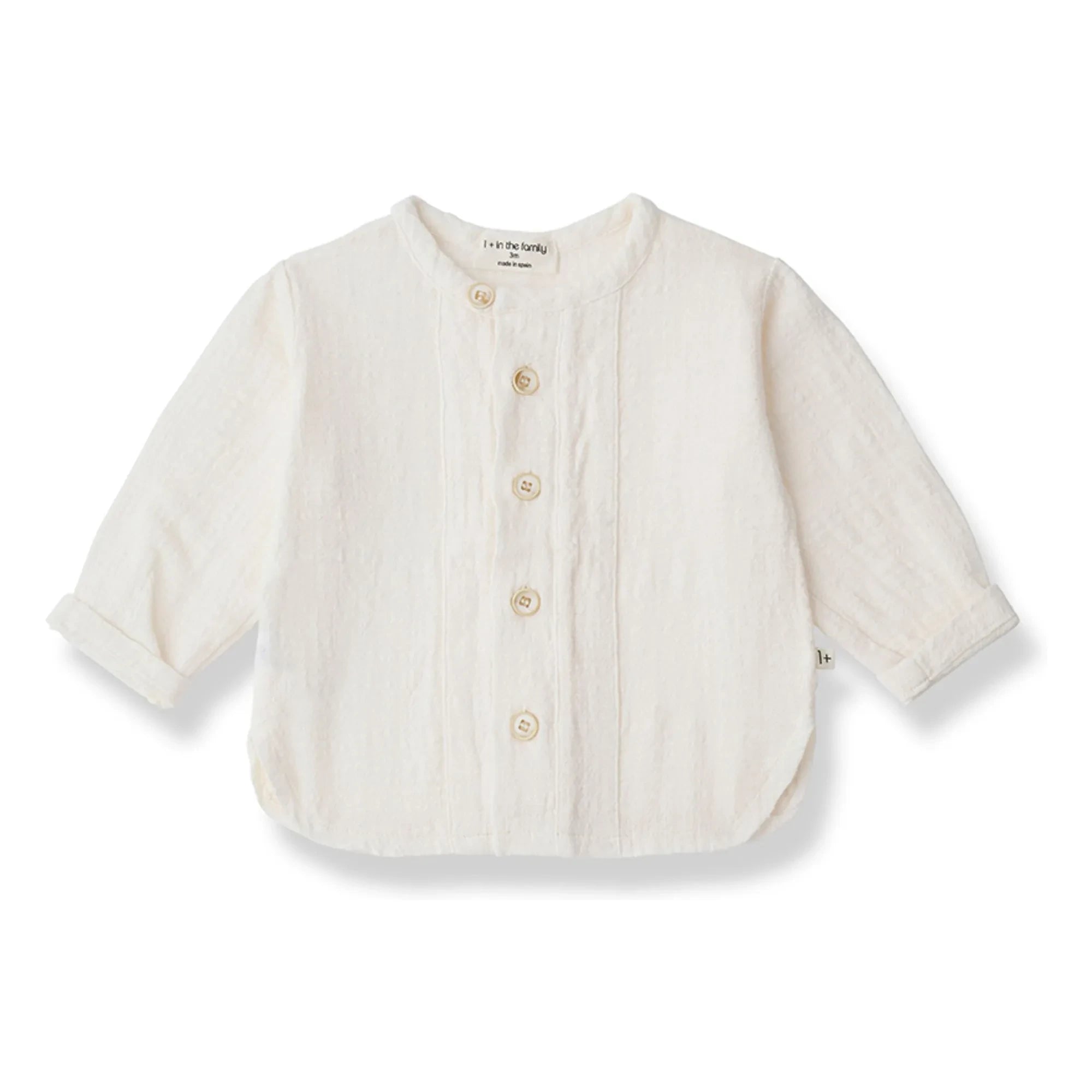 1+ en la familia - Kurta Pubol Muselina | Blanco
