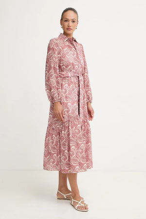 Vestido de verano de algodón Weekend Max Mara OBOLI