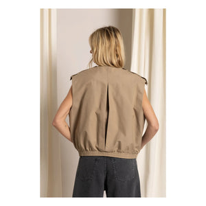 Smallable Woman - Savannah Chaleco sin Mangas | Beige