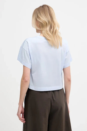 Camiseta de mujer de algodón MM by Max Mara FUNALE