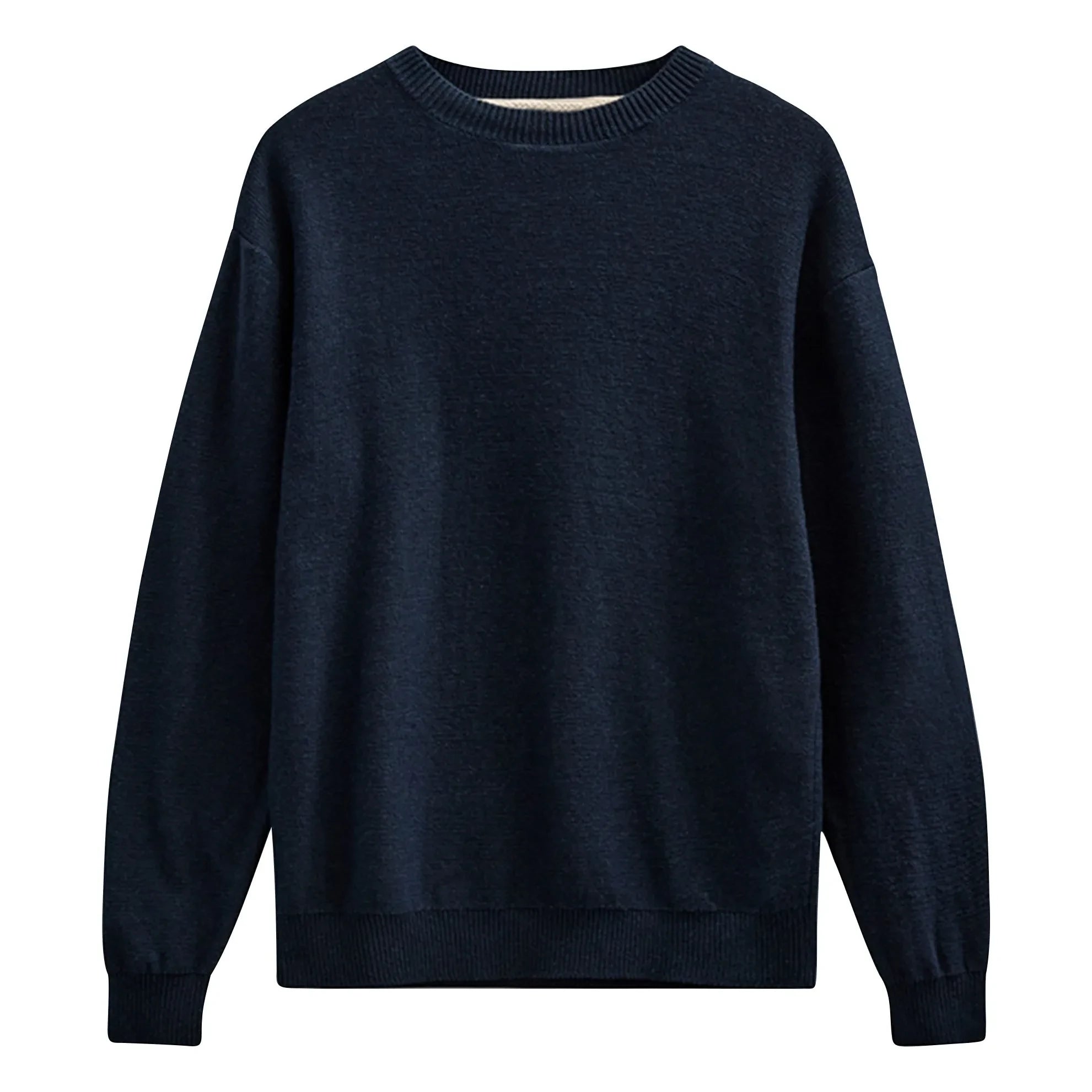 Anerkjendt - Jersey de algodón Akebbe | Azul oscuro