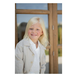 1+ in the family - Camisa de lino Perratallada | Beige