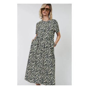 Lollys Laundry - Vestido de algodón Aliya | Beige